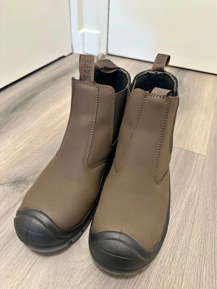 Steel Toe Work Boots, Non-Slip Safety Shoes