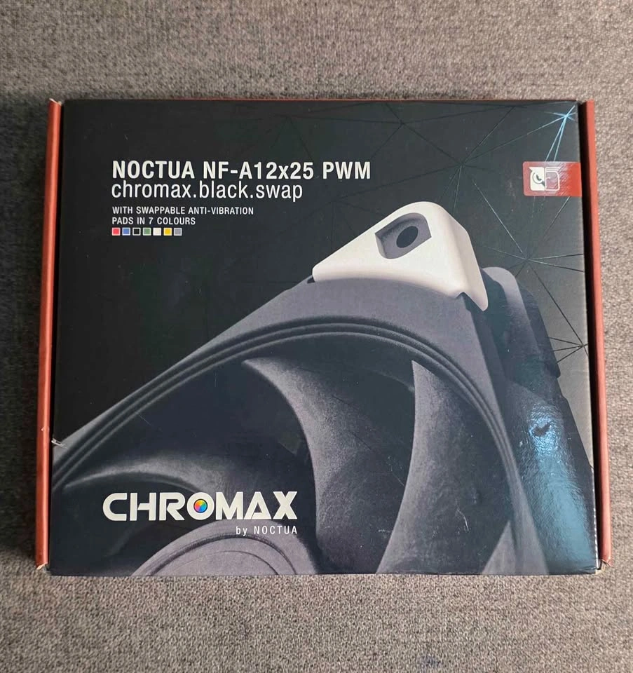 Noctua NF-A12x25 PWM Chromax Black Fan - photo 4