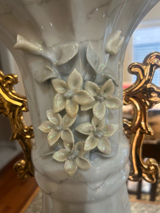Ceramic Vase, Satsuma, 23” tall - photo 3