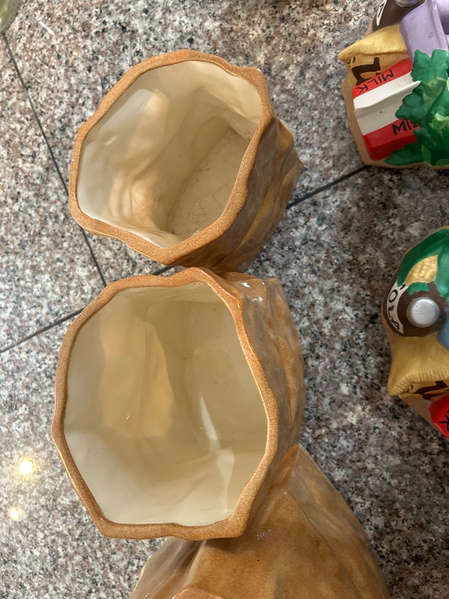 Canister Set, UNIQUE, RARE, Grocery Bag Design - photo 5