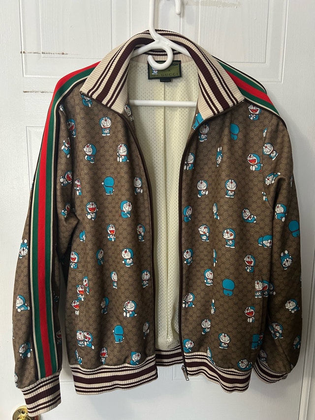 Gucci, Doraemon track suit jacket Price Drop, size small women’s