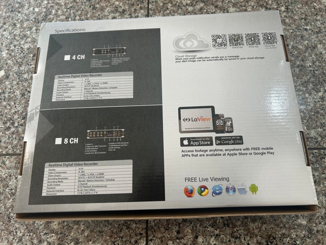 SECURITY SYSTEM, 1TB HDD DVR, 8 CAMERAS, NEW - photo 2