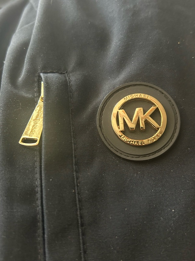 MICHAEL KORS Down filled, Asiatic fur trimmed, winter coat XS - photo 4