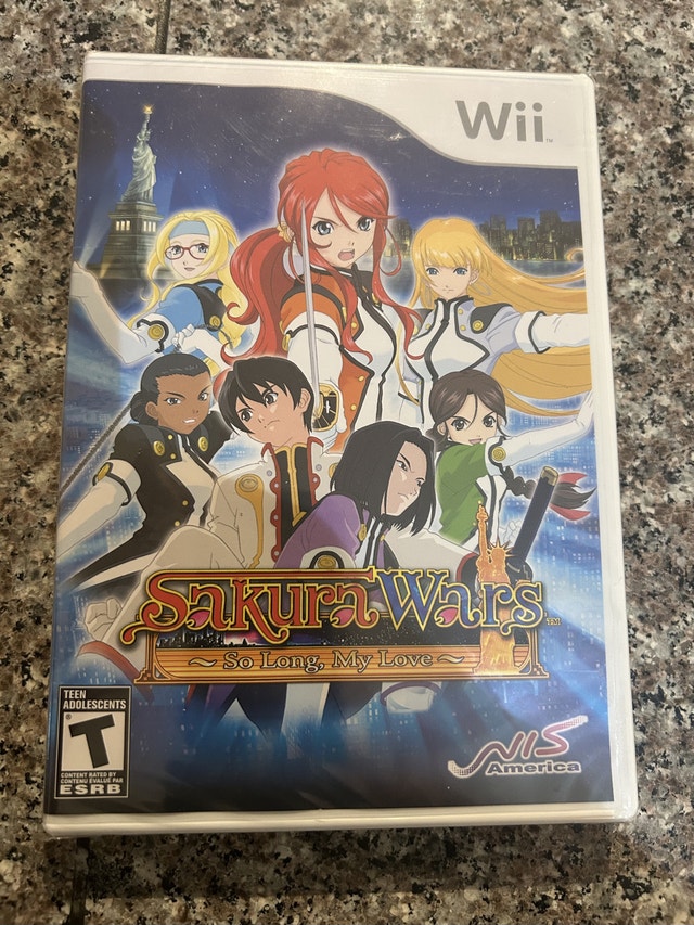 Nintendo Wii Sakura Wars “So Long My Love” Sealed PRICE DROP