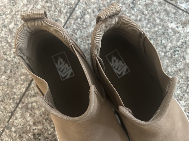 Vans slip on boots, men’s size 11, mocha suede - photo 4