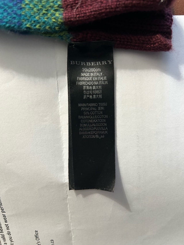 Burberry Prorsum Scarf 20cm x 200cm - photo 2