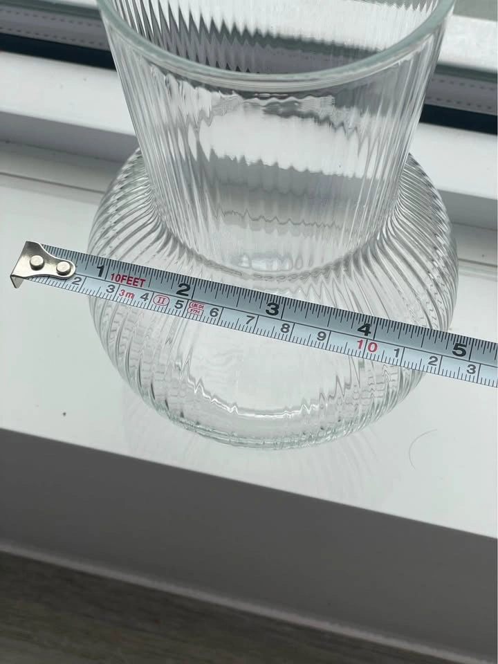 Glass flower vase - photo 4