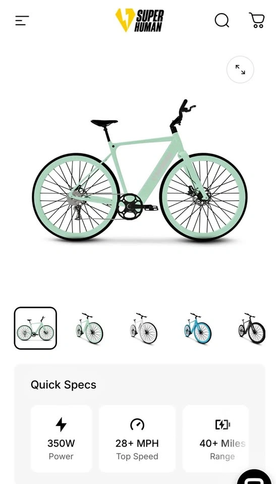 Superhuman Photon Pro E-Bike