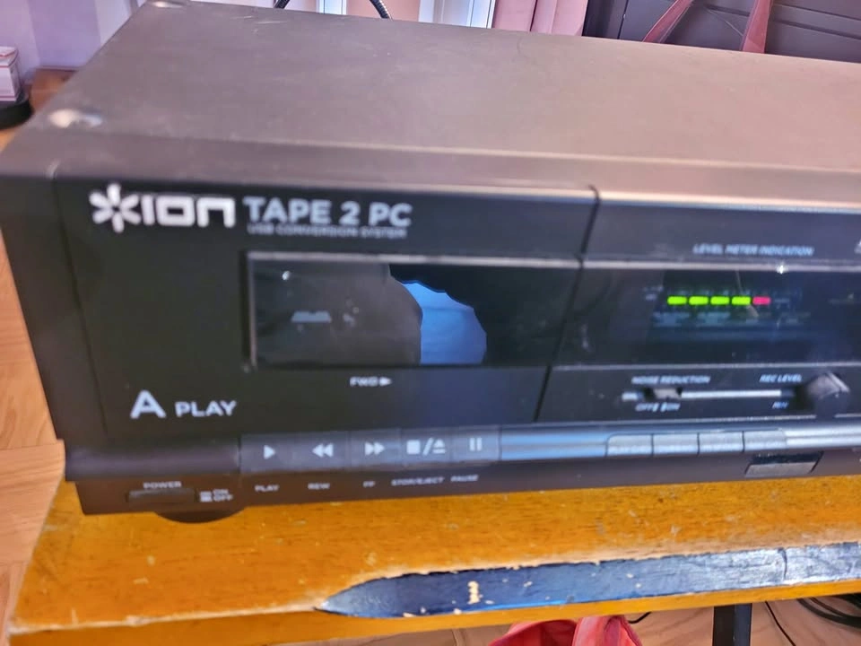 ION Tape 2 PC Dual Cassette Deck USB MP3 Converter