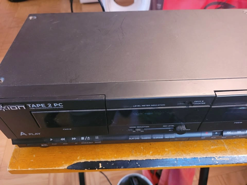 ION Tape 2 PC Dual Cassette Deck USB MP3 Converter - photo 3