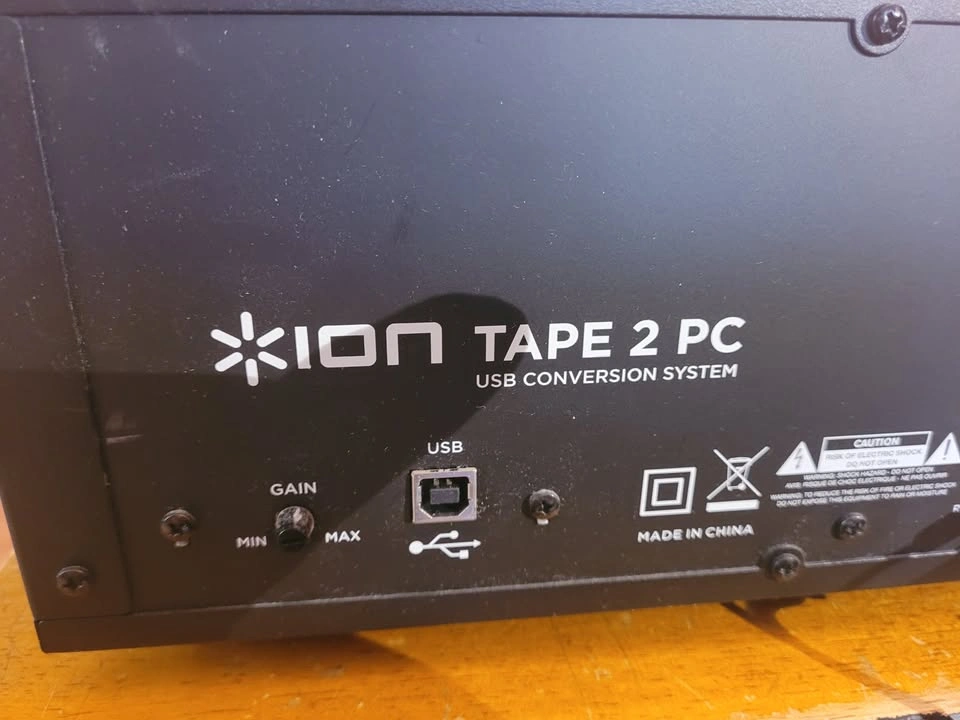 ION Tape 2 PC Dual Cassette Deck USB MP3 Converter - photo 5