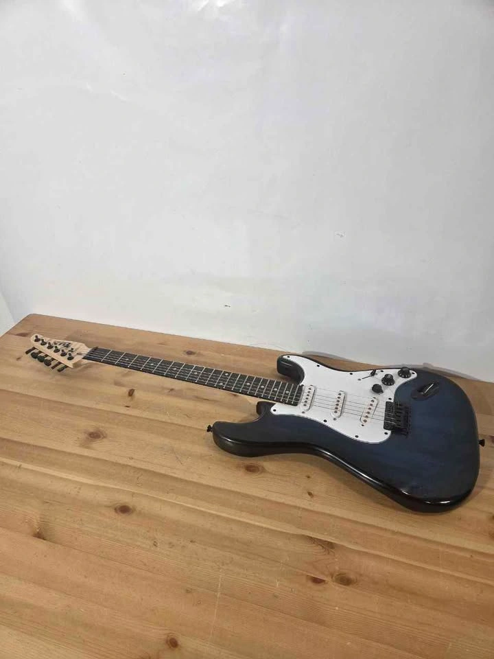 LyxPro Electric Guitar Blue – Full Size 39” - photo 2