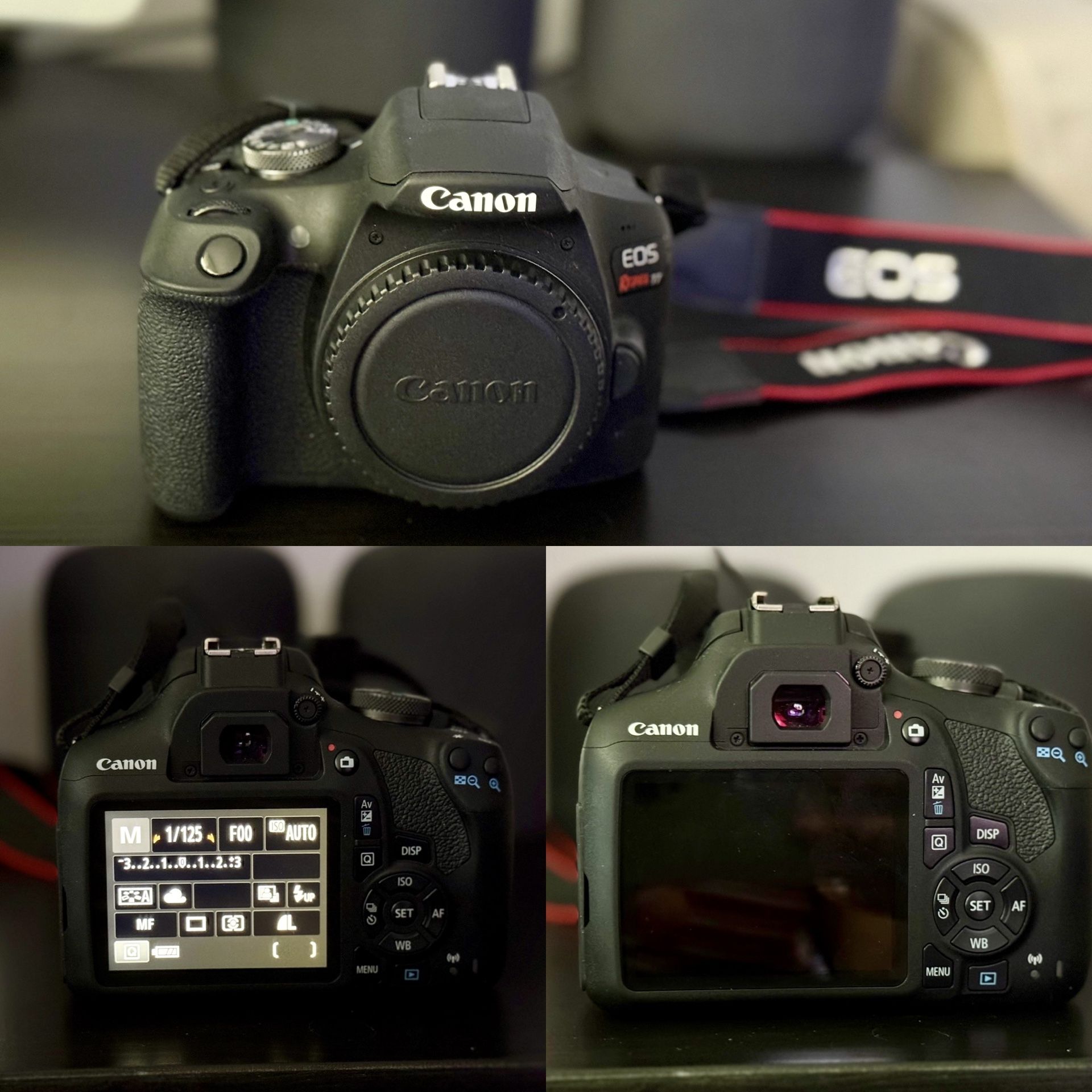 📸 Canon EOS Rebel T7 DSLR - 4 Lens Bundle