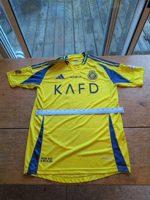 Adidas Al Nassr FC Ronaldo Jersey replica mens large