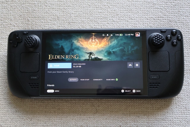 Steam Deck OLED 512GB + Dock - photo 3