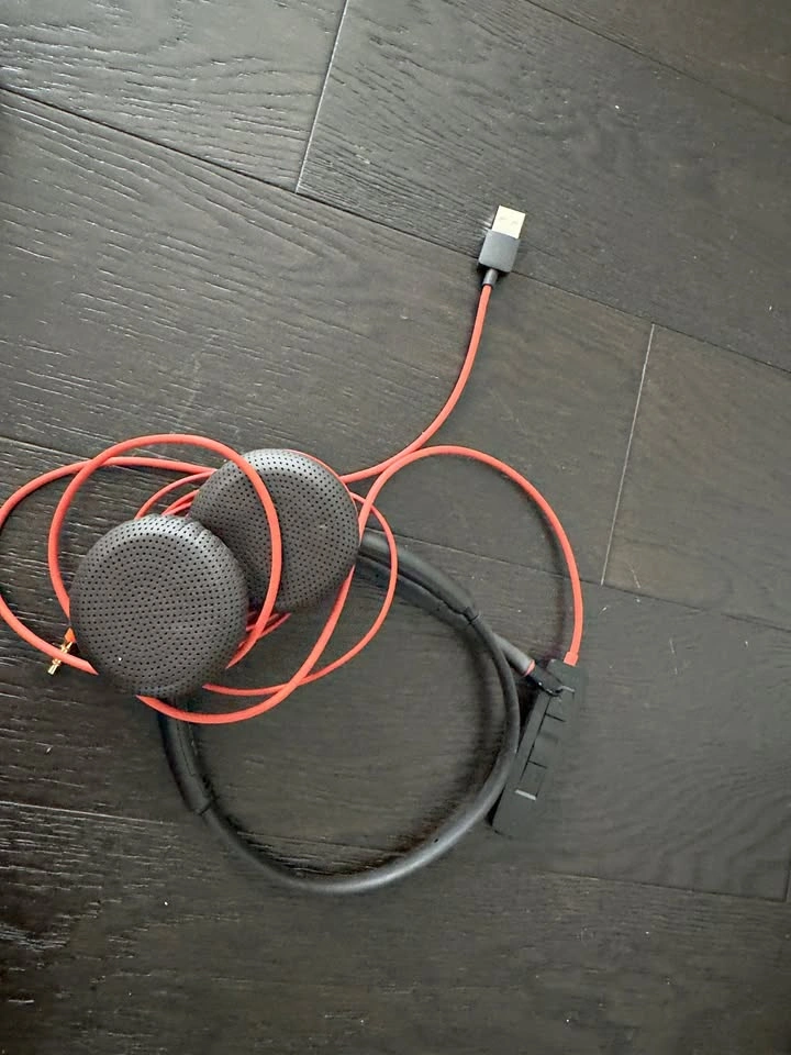 Two Poly Blackwire 3225 Wired Headset (Plantronics)