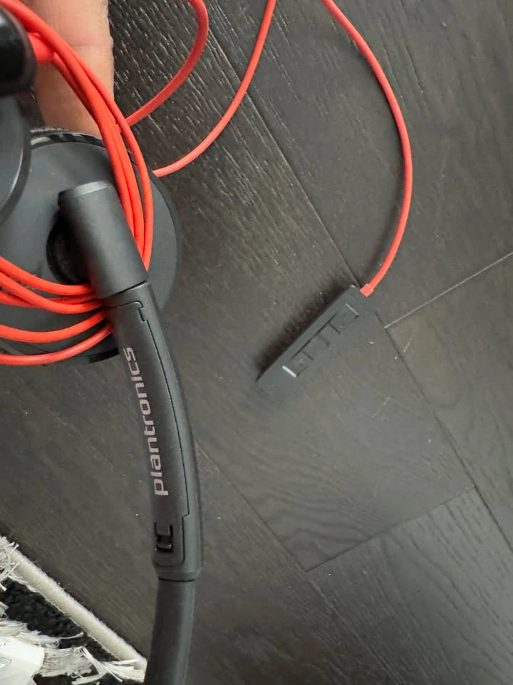 Two Poly Blackwire 3225 Wired Headset (Plantronics) - photo 2