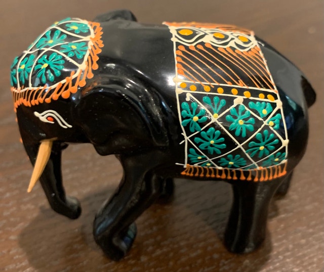 Small Coloured Elephant - photo 2