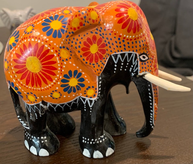 Coloured Elephant - photo 5