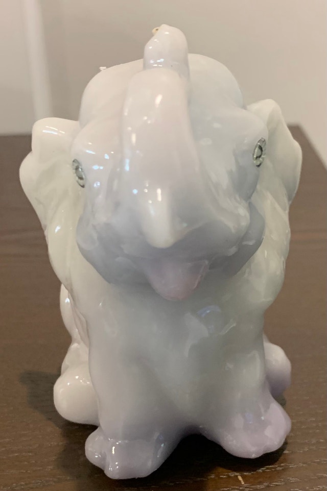 Wax Candle Elephant - photo 2