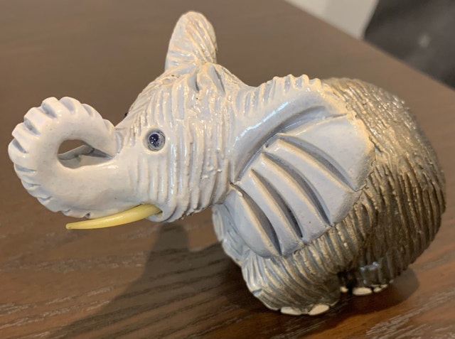 Small Ceramic Elephant - photo 2