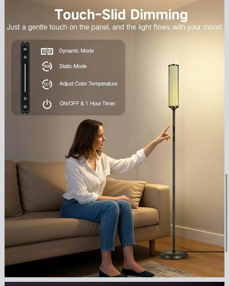New RGBIC LED Standing Floor Lamp - photo 4