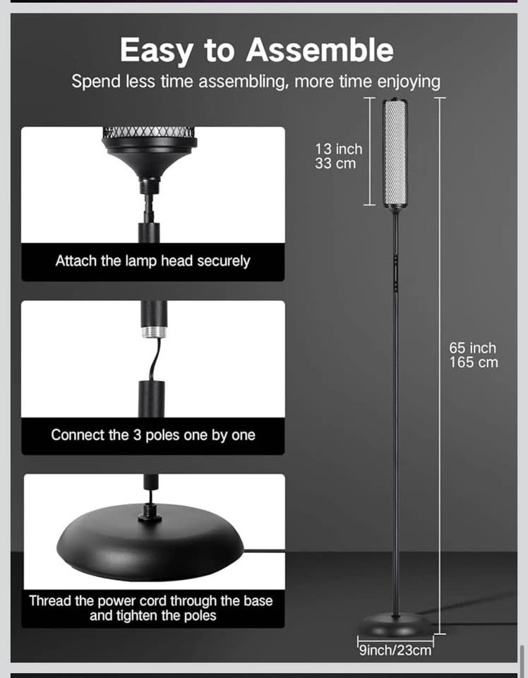 New RGBIC LED Standing Floor Lamp - photo 5