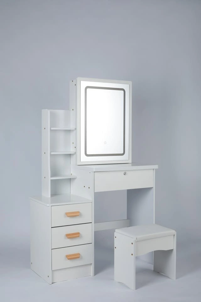 Brand new sealed Makeup Vanity set with LED Mirror and stool - photo 3