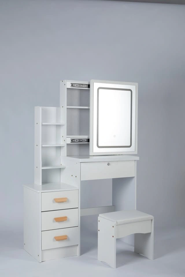 Brand new sealed Makeup Vanity set with LED Mirror and stool - photo 4