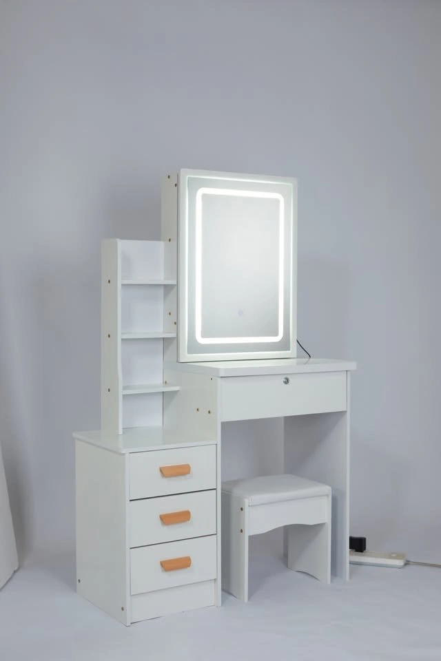 Brand new sealed Makeup Vanity set with LED Mirror and stool - photo 5