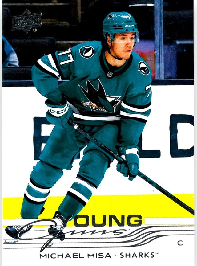 Michael Misa Young Guns #478 Upper Deck Series 2 SJS