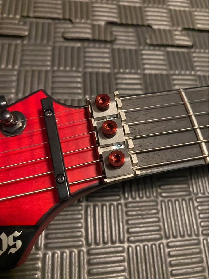 Schecter Banshee GT FR Satin Red with FU TONE Bridge - photo 5