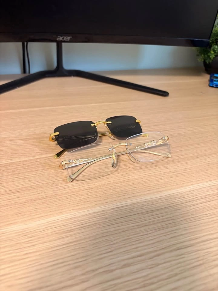 Frameless glasses - photo 2