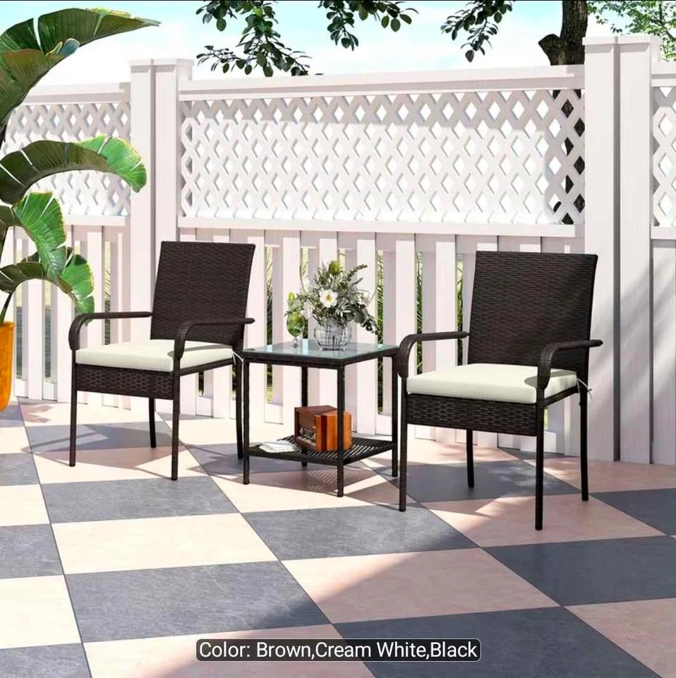 Brand new 3pc patio bistro set. In a box - photo 2