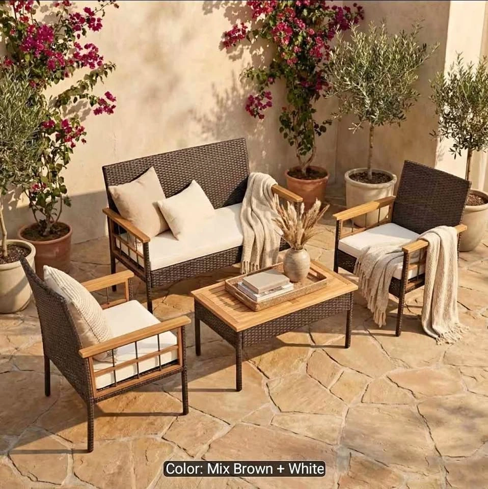 Brand New 4pc patio conversation set. In a box. Pickup Spruce Gr