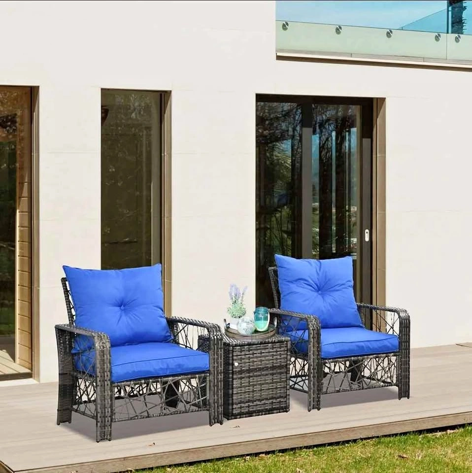 Brand new 3pc outdoor bistro set. In a box unassembled