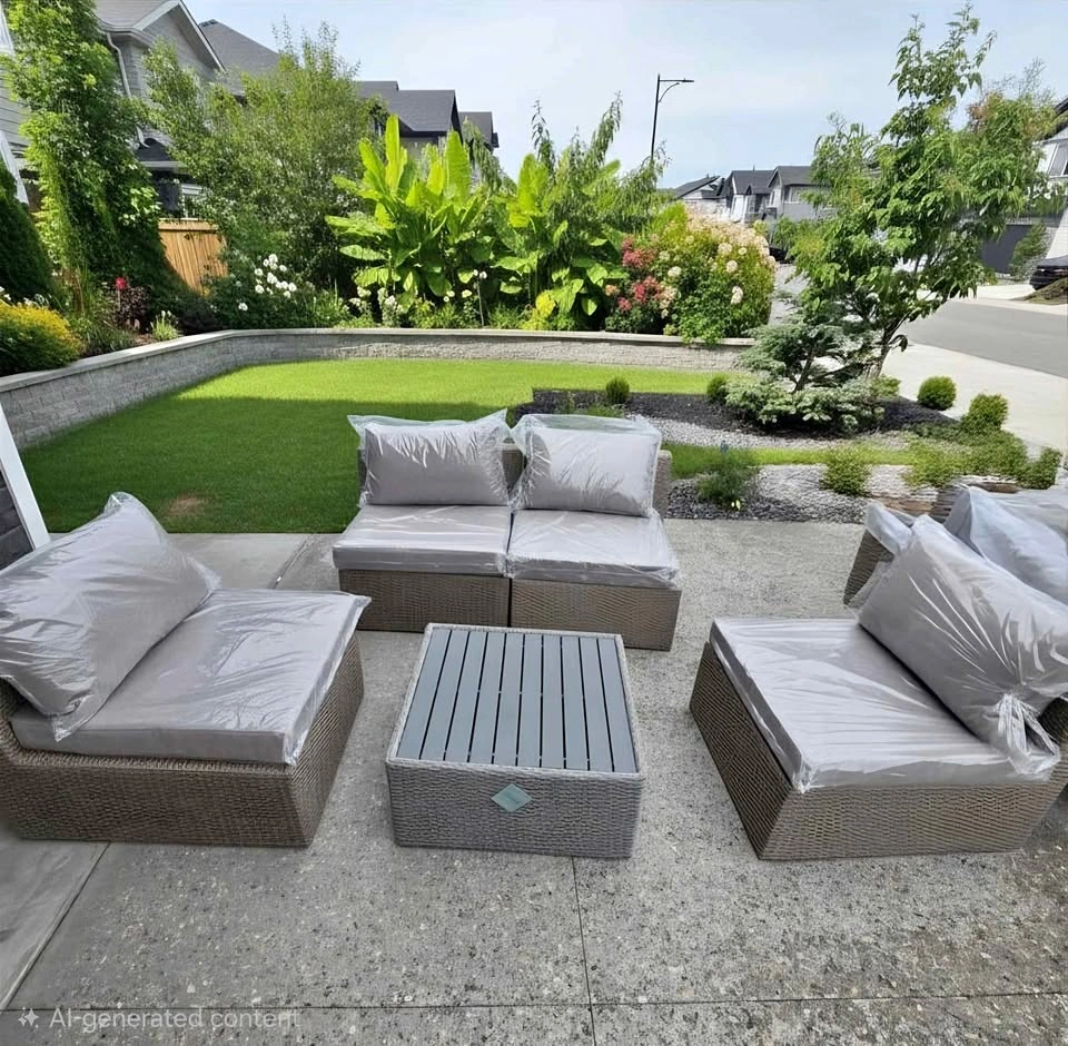 Brand New 5pc Patio Conversation Set - Assembled