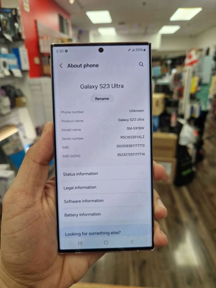 Samsung S23 Ultra (256GB, Unlocked) AUTHENTIC - photo 2