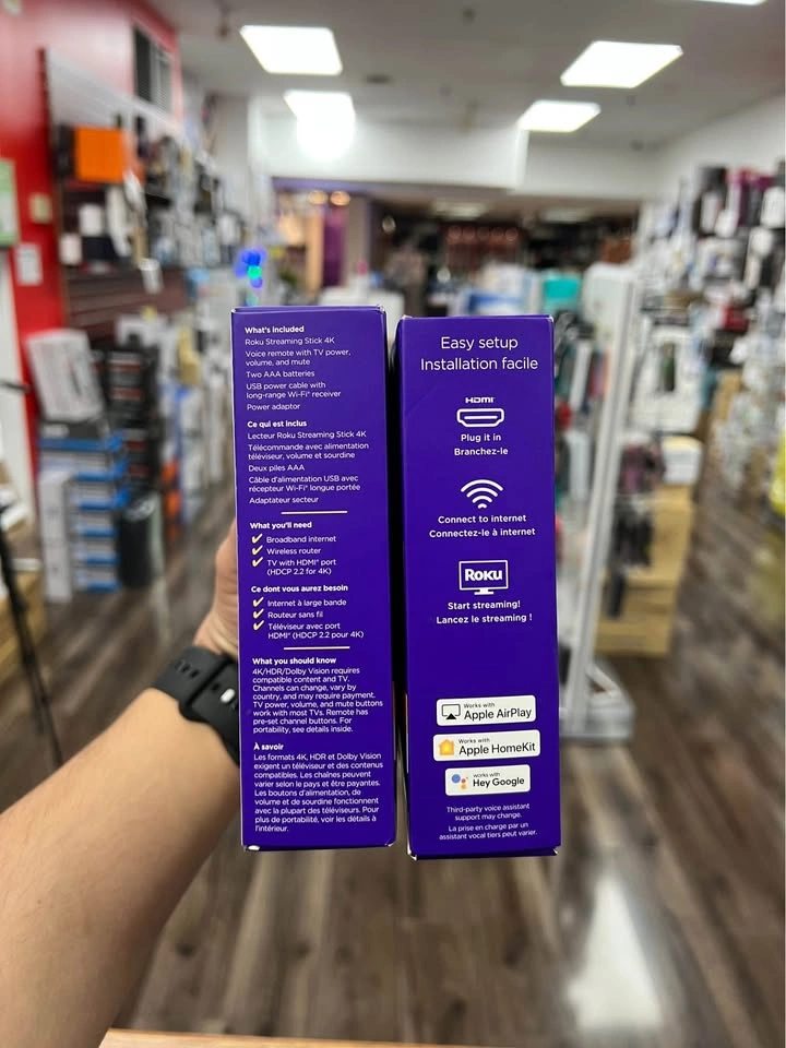 Roku Streaming Stick 4K – HDR, Dolby Vision, Wi-Fi, Voice Remote - photo 3