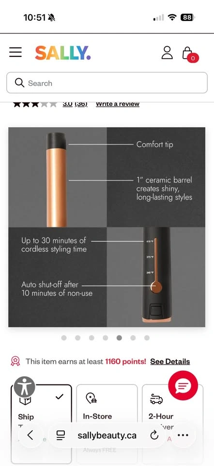 Cordless Curling Iron - photo 2