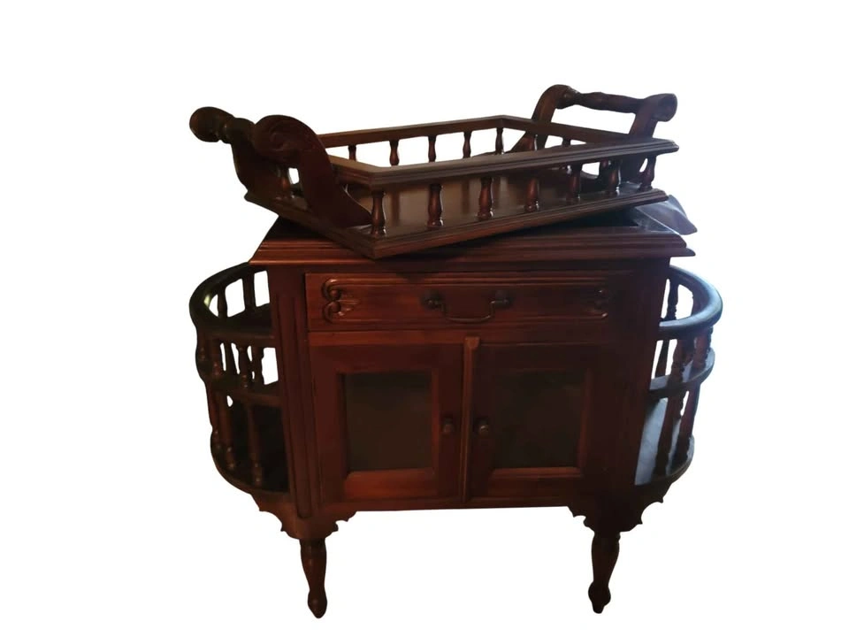Antique Mahogany Drinks Cabinet - photo 3