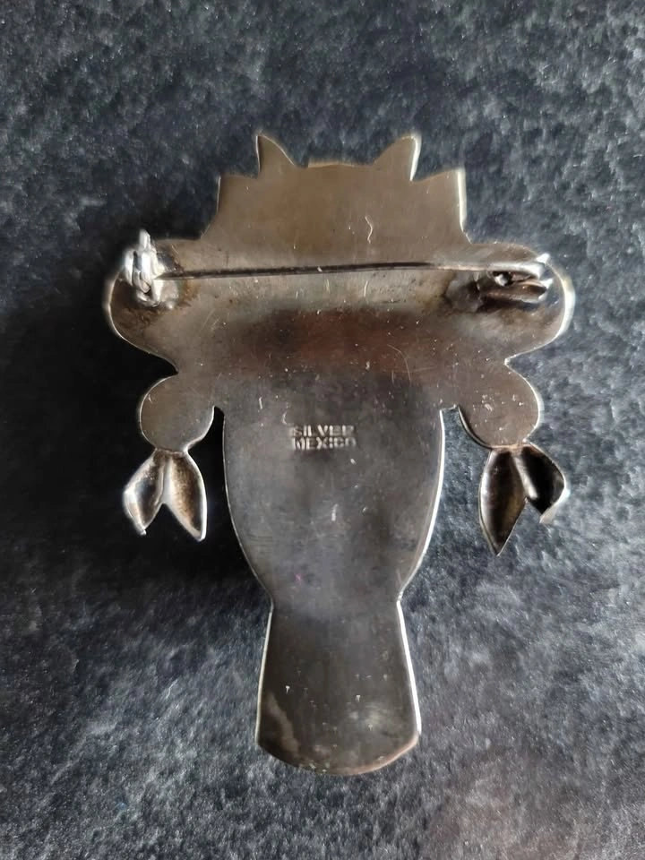 Silver Brooch Pin - photo 2
