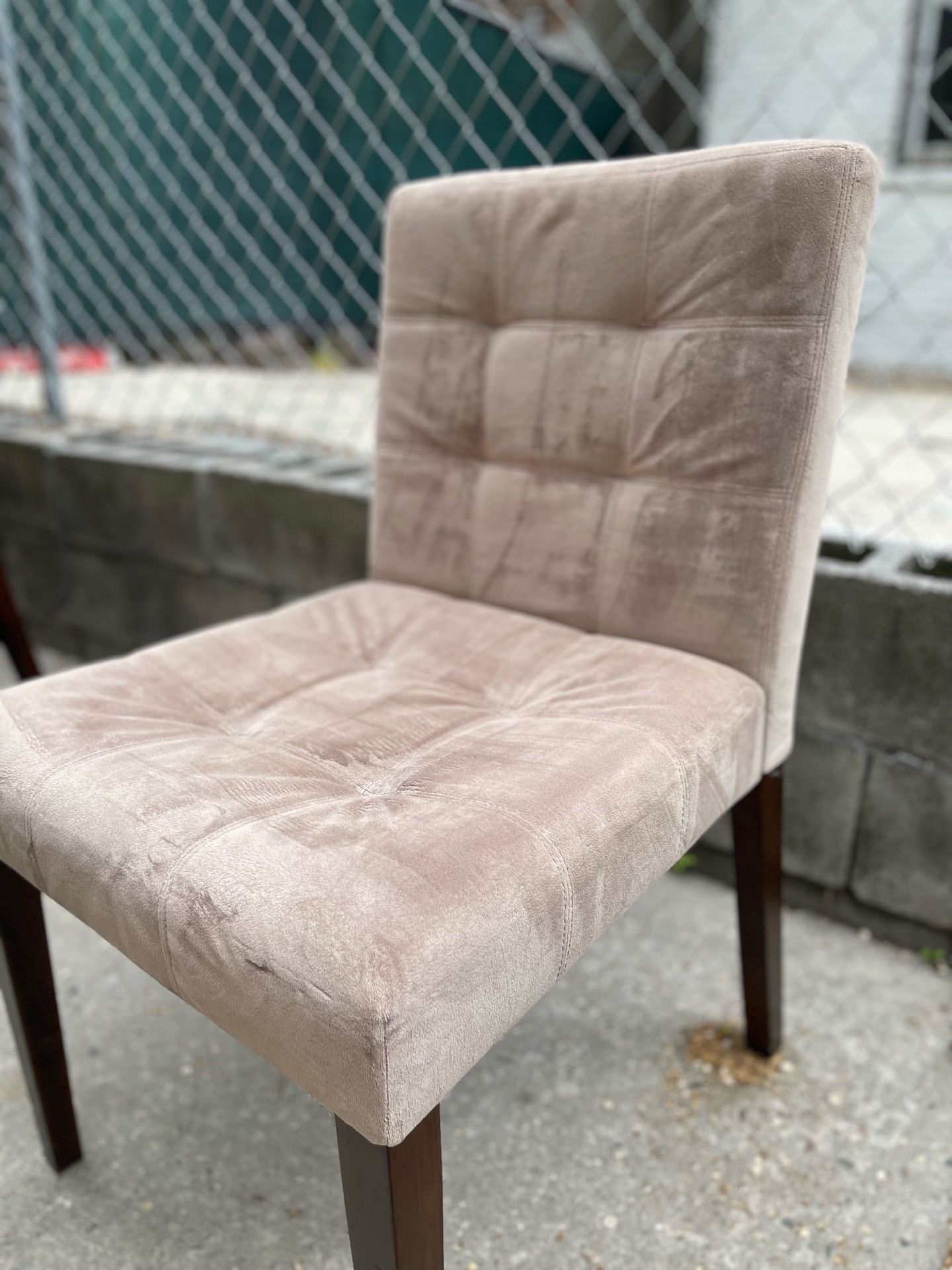 7 Velvet Dining Chairs – Must Go ASAP