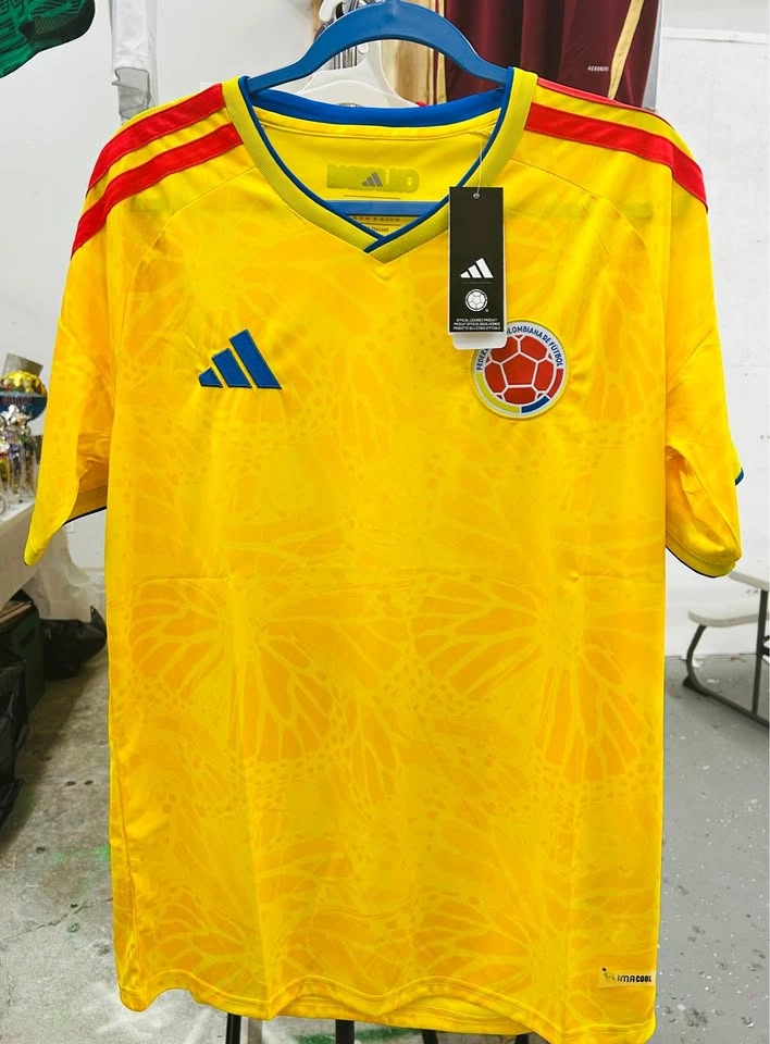Colombia 2026 FIFA World Cup Soccer Jersey S-4XL