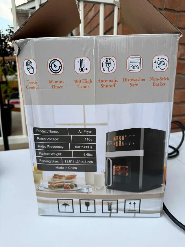 Bluebow Digital Air Fryer image indicator(2)