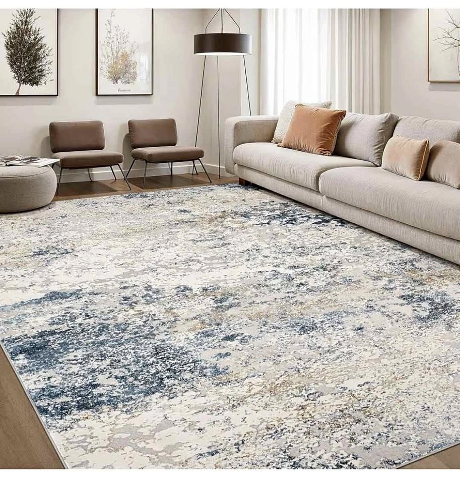 8x10 Abstract Large Soft Indoor Washable Area Rug