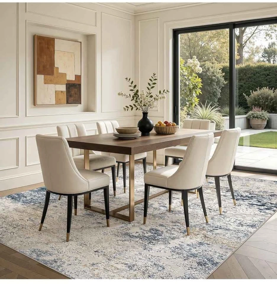 8x10 Abstract Large Soft Indoor Washable Area Rug - photo 3