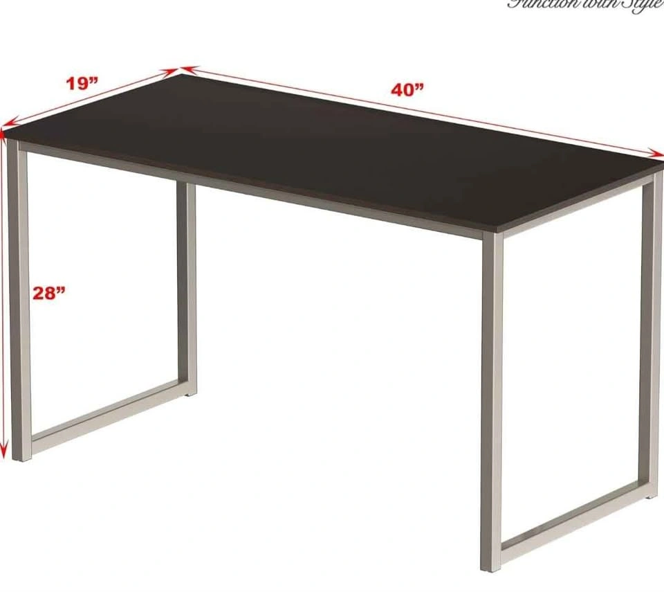 Brand new 40-Inch Home Office Computer Desk, 100 x 50 cm, Espres - photo 4