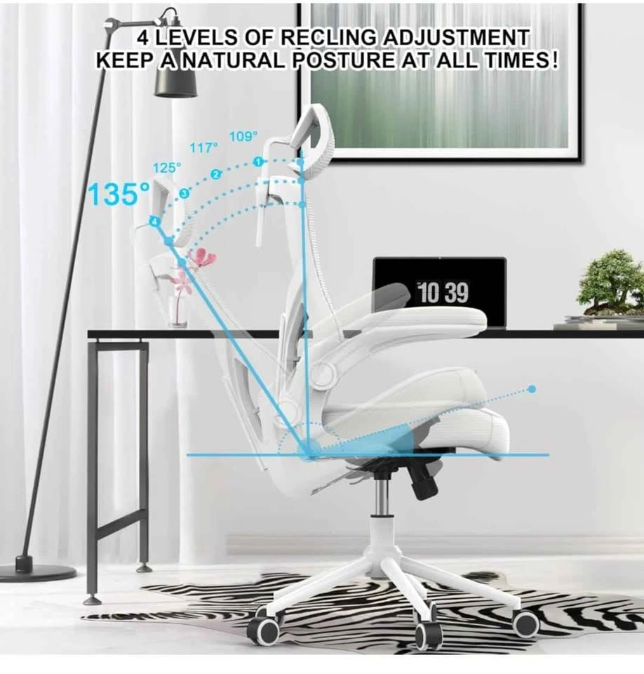 Ergonomic Office Chair with Adjustable Headrest & Lumbar - photo 5