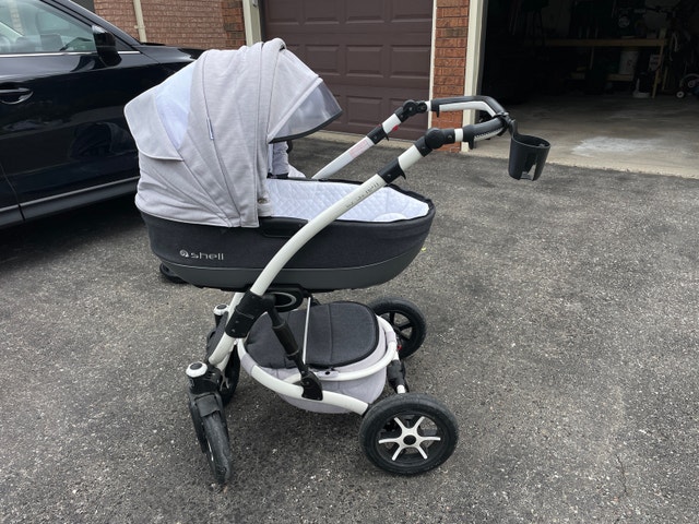 European Style 2-in-1 Stroller – Bassinet & Toddler Seat